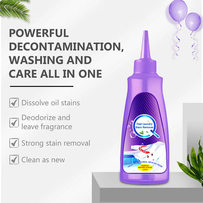 Limited time Discount 🔥 Active Enzyme Laundry Stain Remover for Clothes,Fast Laundry Stain Remover,Active Enzyme Clothing Stain Remover,White Shirt Guardian,Garment Stubborn Stain Cleaner Oil Remover