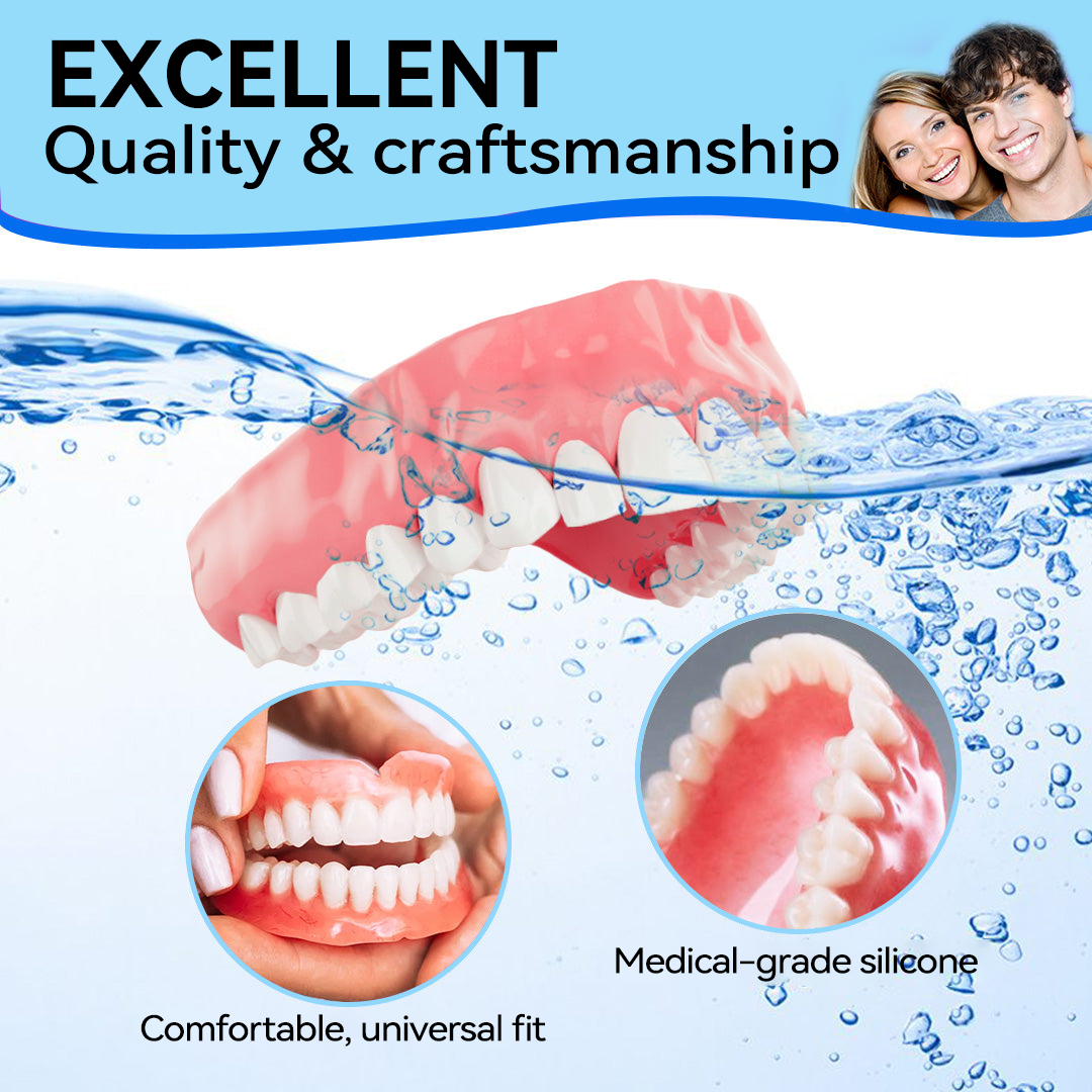 Minceetbien™🗽 Silicone Reline Denture Set (⏰Limited Time 80% Off - Last 30 Minutes ⏰)