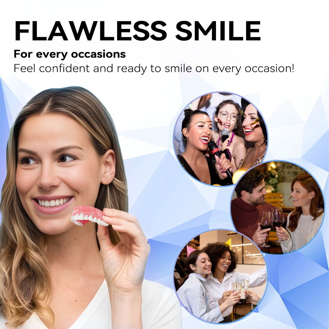 Minceetbien™🗽 Silicone Reline Denture Set (⏰Limited Time 80% Off - Last 30 Minutes ⏰)